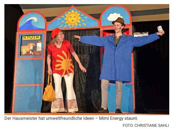 Bewusstsein fürs Energiesparen Themen-Theater für die Grundschüler an der Fürstabt-Gerbert-Schule in St. Blasien 