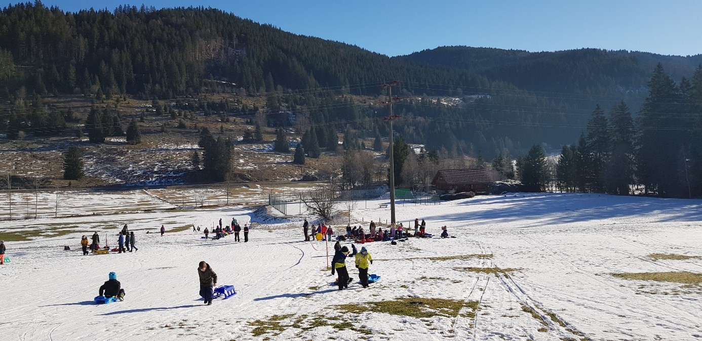Wintersporttag der Fürstabt- Gerbert-Grundschule