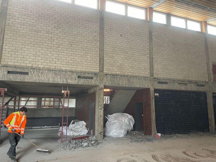 Spatenstich für den Neubau der Spor- und Mehrzweckhalle an der Fürstabt-Gerbert-Schule