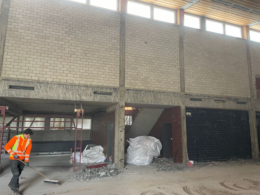 Spatenstich für den Neubau der Spor- und Mehrzweckhalle an der Fürstabt-Gerbert-Schule