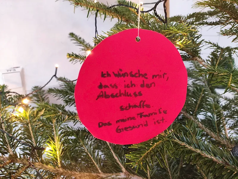 Vorfreude auf Weihnachten und die Ferien