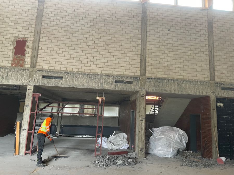 Spatenstich für den Neubau der Spor- und Mehrzweckhalle an der Fürstabt-Gerbert-Schule