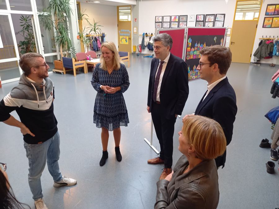Besuch von Landrat Dr. Martin Kistler