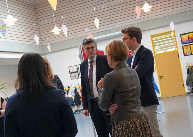 Besuch von Landrat Dr. Martin Kistler