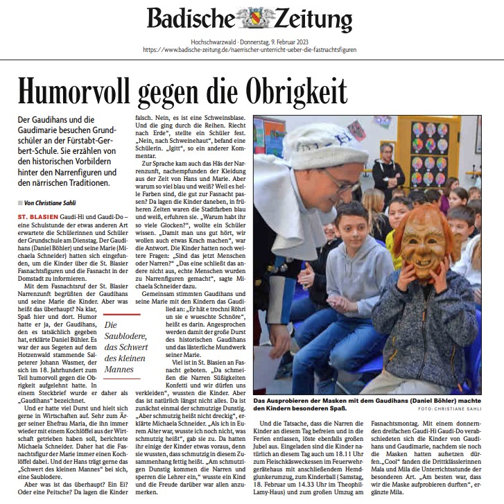 Humorvoll gegen die Obrigkeit