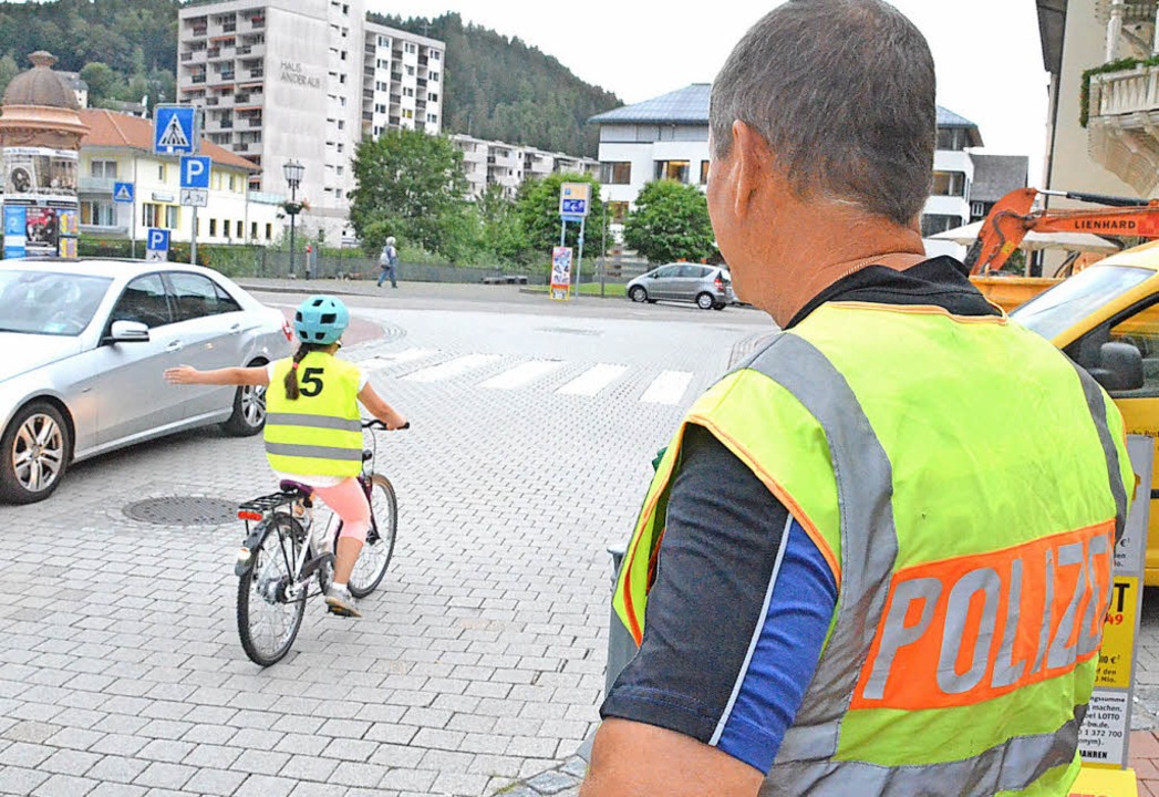 Sicher auf der Straße, Verkehrserziehung an der Fürstabt-Gerbert-Schule