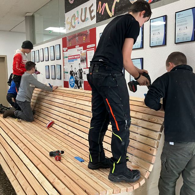 Projekt mit der Firma Holzbau Bruno Kaise