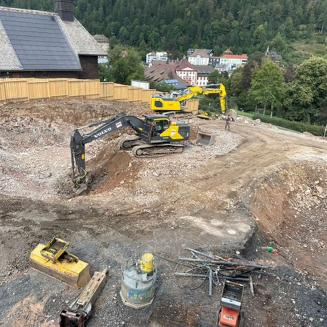 Spatenstich für den Neubau der Spor- und Mehrzweckhalle an der Fürstabt-Gerbert-Schule