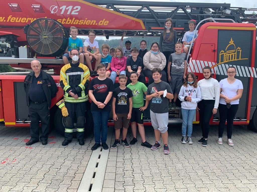 Ein Besuch bei der Feuerwehr St. Blasien