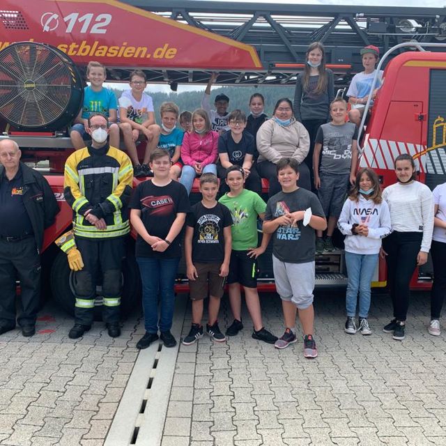 Ein Besuch bei der Feuerwehr St. Blasien