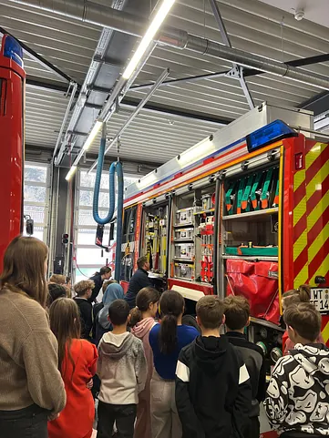 Ausflug zur Feuerwehr St. Blasien