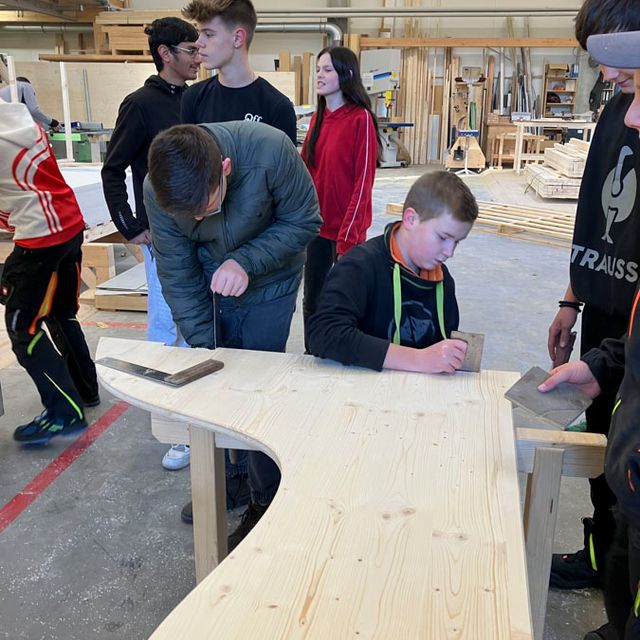 Projekt mit der Firma Holzbau Bruno Kaise