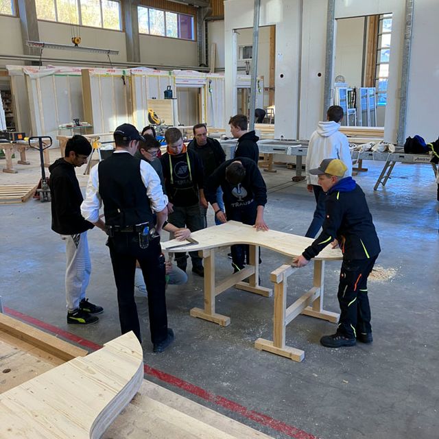 Projekt mit der Firma Holzbau Bruno Kaise