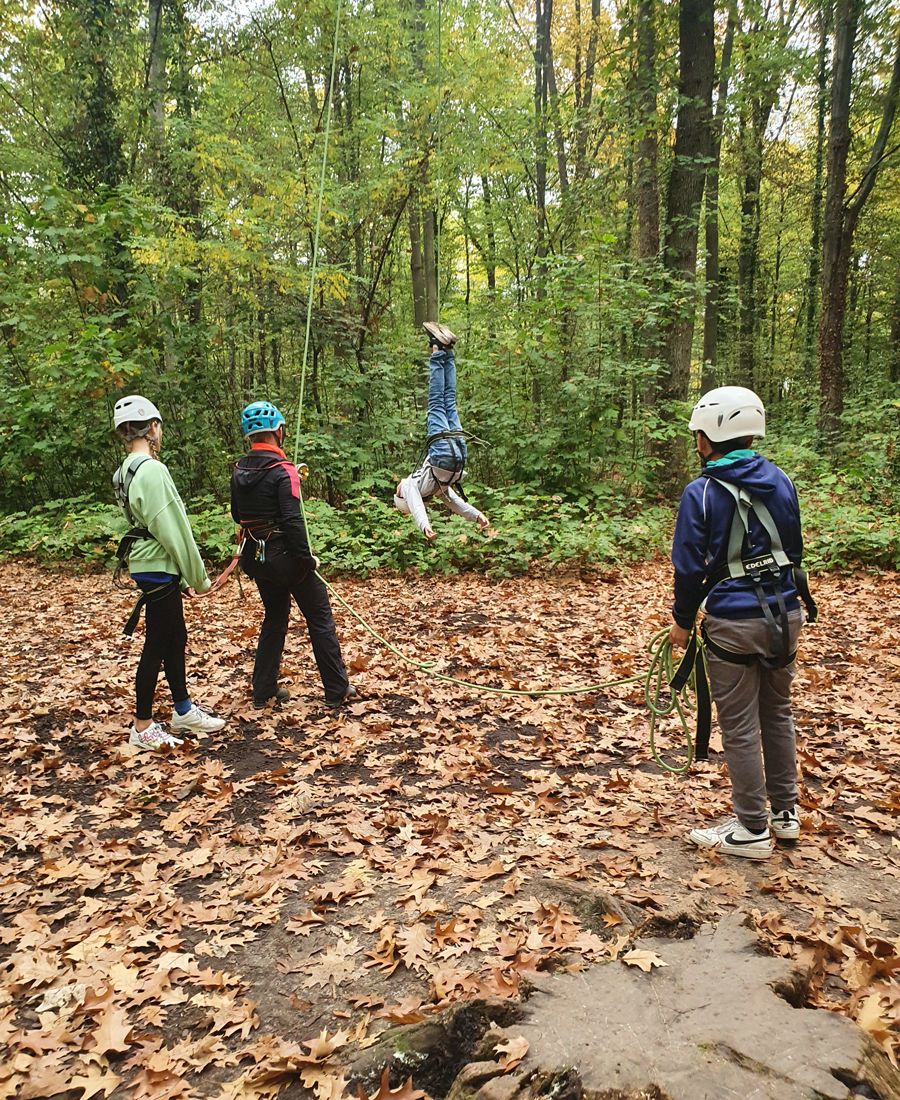  Ausflug der Klasse R7a in den Waldseilgarten