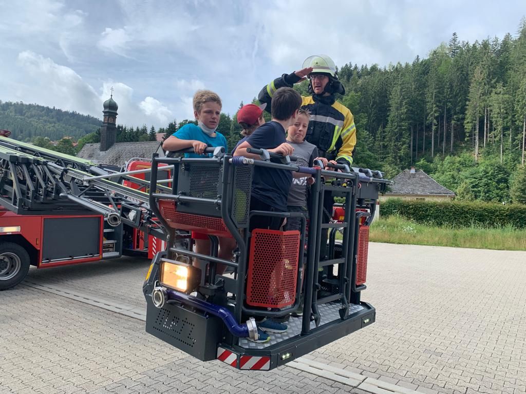 Ein Besuch bei der Feuerwehr St. Blasien
