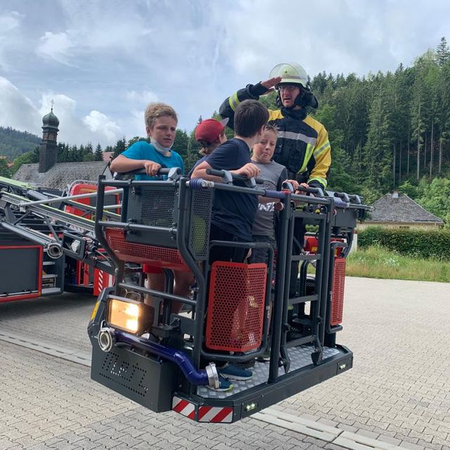 Ein Besuch bei der Feuerwehr St. Blasien