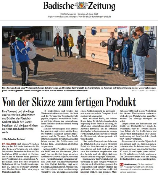 Von der Skizze zum fertigen Produkt