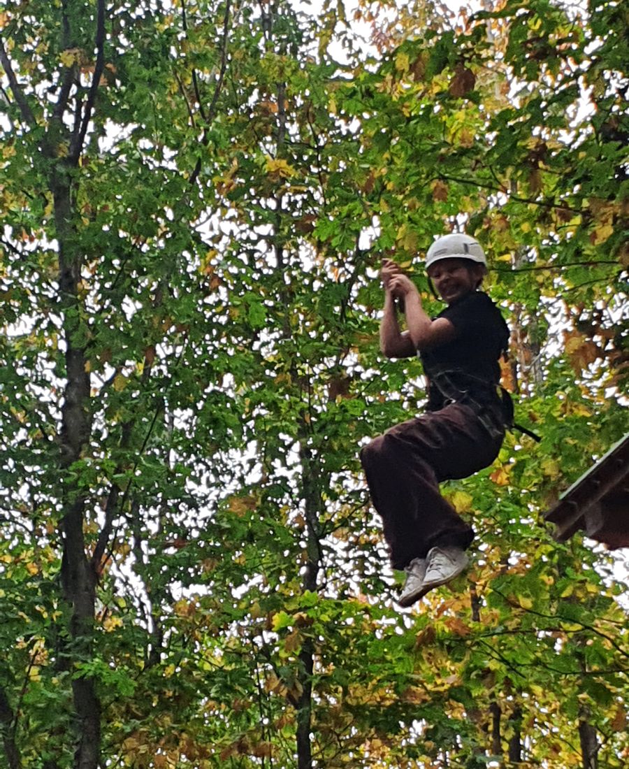  Ausflug der Klasse R7a in den Waldseilgarten