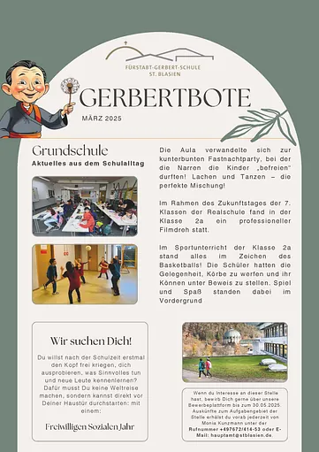 März 2025: GERBERTBOTE