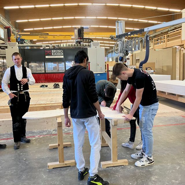 Projekt mit der Firma Holzbau Bruno Kaise