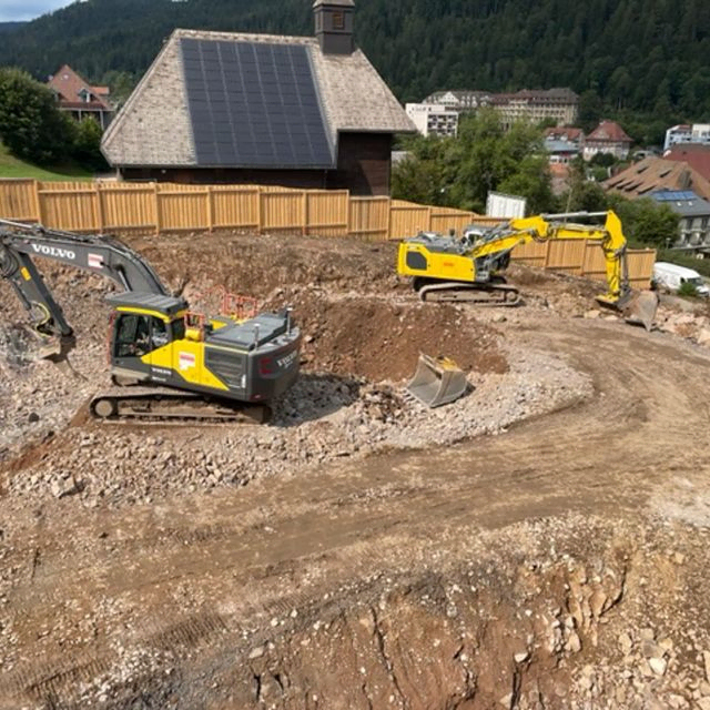Spatenstich für den Neubau der Spor- und Mehrzweckhalle an der Fürstabt-Gerbert-Schule
