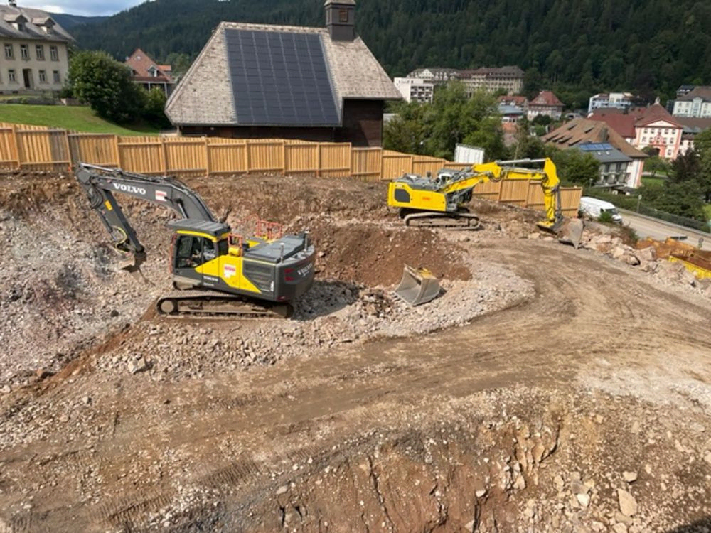 Spatenstich für den Neubau der Spor- und Mehrzweckhalle an der Fürstabt-Gerbert-Schule