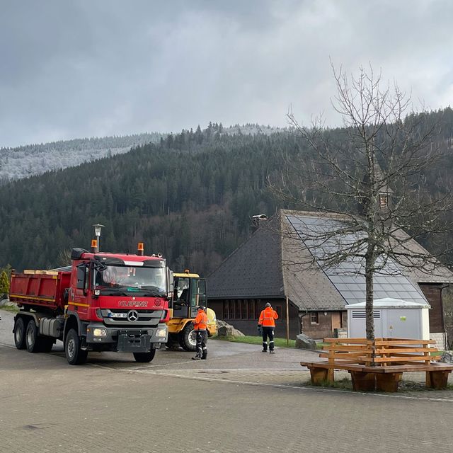 Spatenstich für den Neubau der Spor- und Mehrzweckhalle an der Fürstabt-Gerbert-Schule