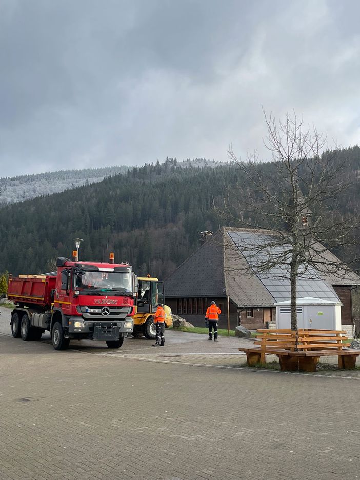 Spatenstich für den Neubau der Spor- und Mehrzweckhalle an der Fürstabt-Gerbert-Schule