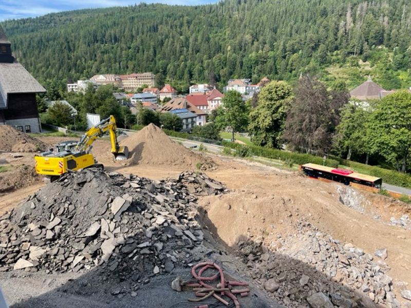 Spatenstich für den Neubau der Spor- und Mehrzweckhalle an der Fürstabt-Gerbert-Schule