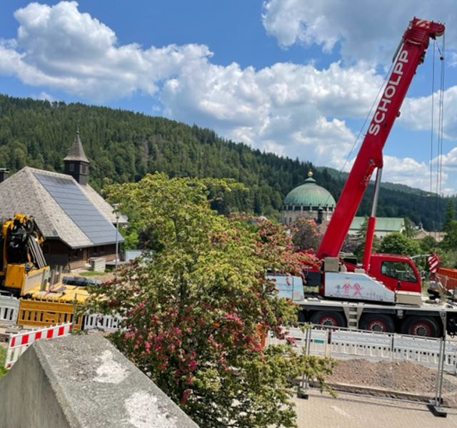 Spatenstich für den Neubau der Spor- und Mehrzweckhalle an der Fürstabt-Gerbert-Schule