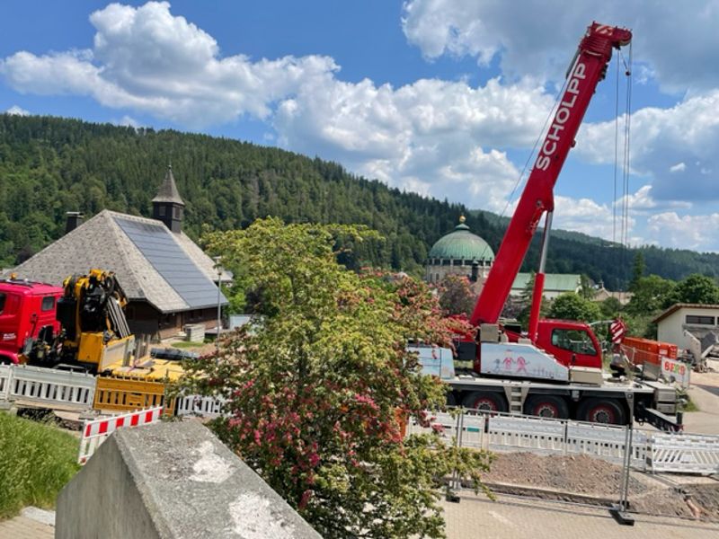 Spatenstich für den Neubau der Spor- und Mehrzweckhalle an der Fürstabt-Gerbert-Schule