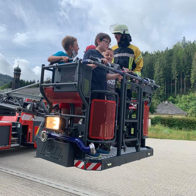 Ein Besuch bei der Feuerwehr St. Blasien