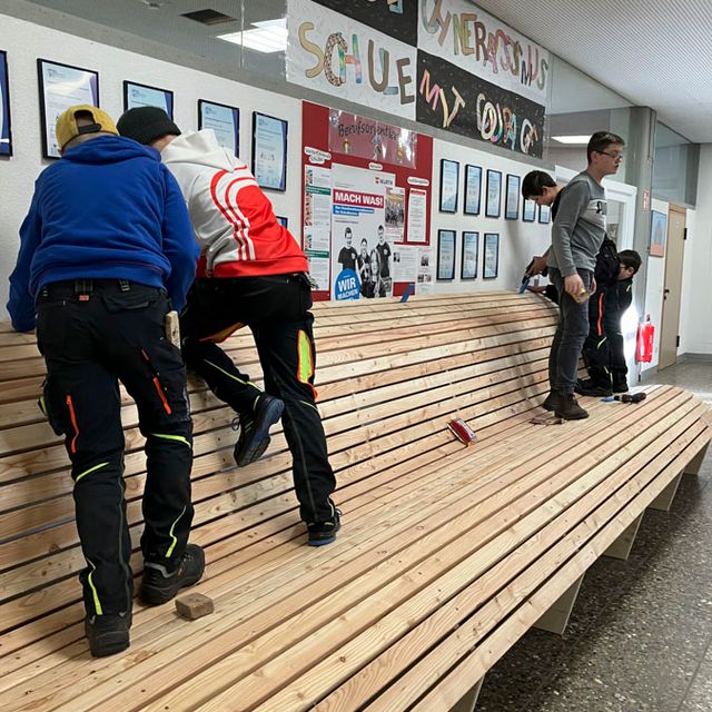 Projekt mit der Firma Holzbau Bruno Kaise