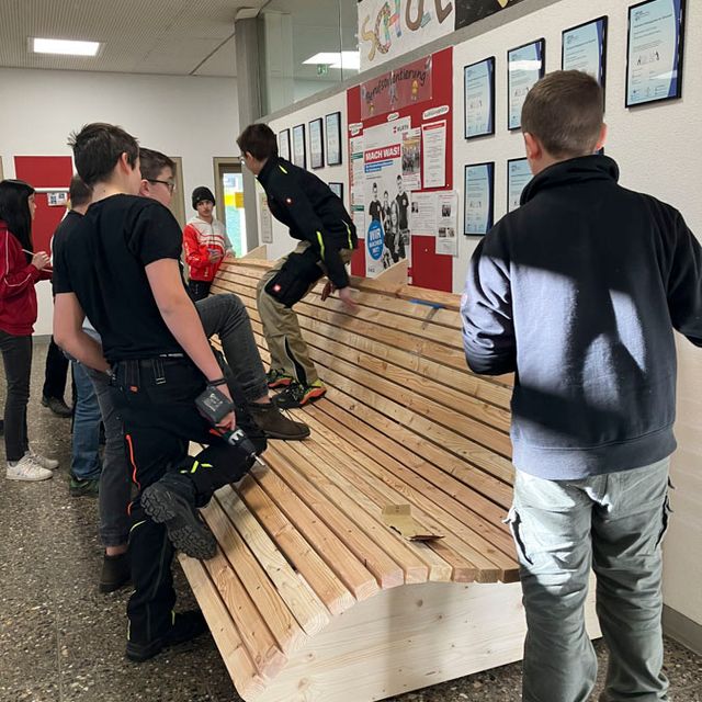 Projekt mit der Firma Holzbau Bruno Kaise