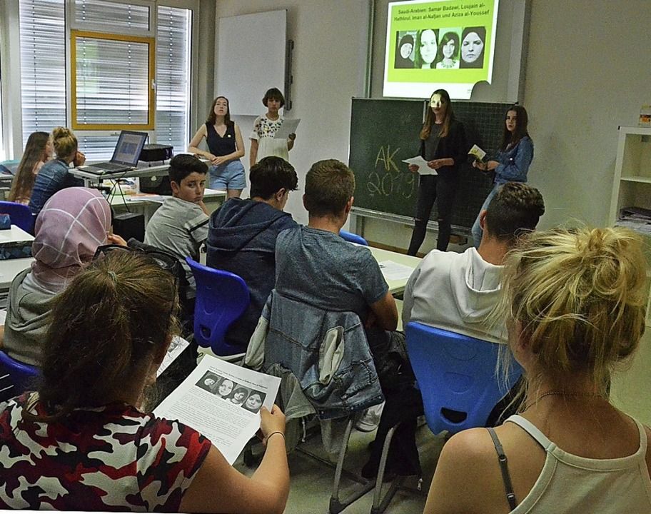 Fürstabt-Gerbert-Schule mit Amnesty International - Blogbeitrag