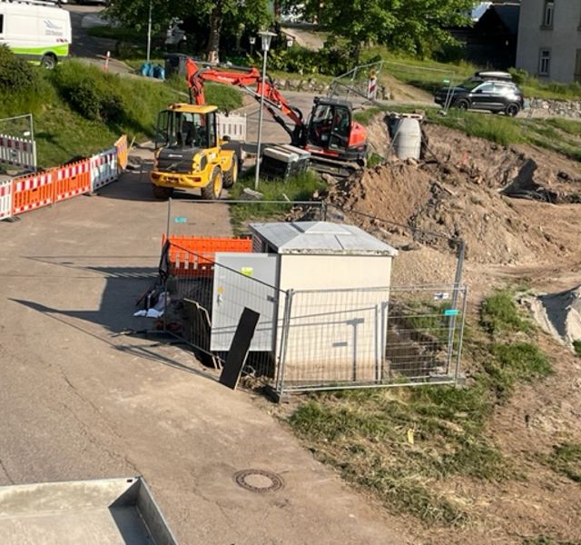 Spatenstich für den Neubau der Spor- und Mehrzweckhalle an der Fürstabt-Gerbert-Schule
