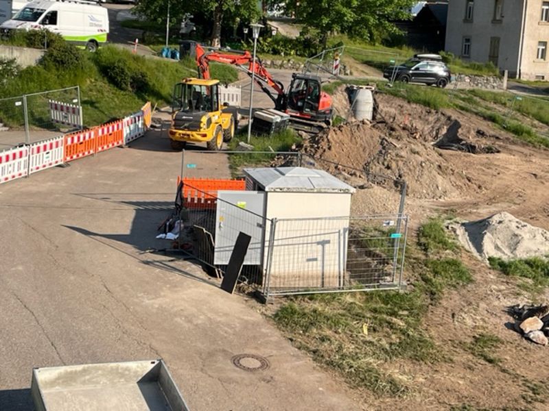 Spatenstich für den Neubau der Spor- und Mehrzweckhalle an der Fürstabt-Gerbert-Schule