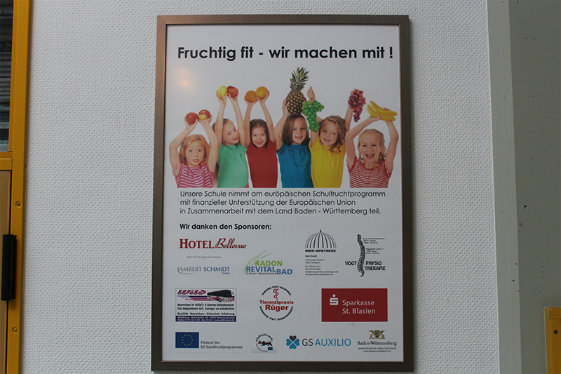 Fürstabt-Gerbert-Schule - Schulfruchtprogramm