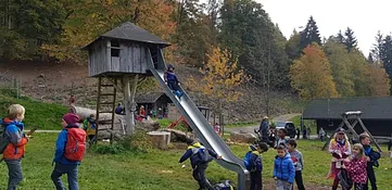 Wandertag ins Wildgehege 
