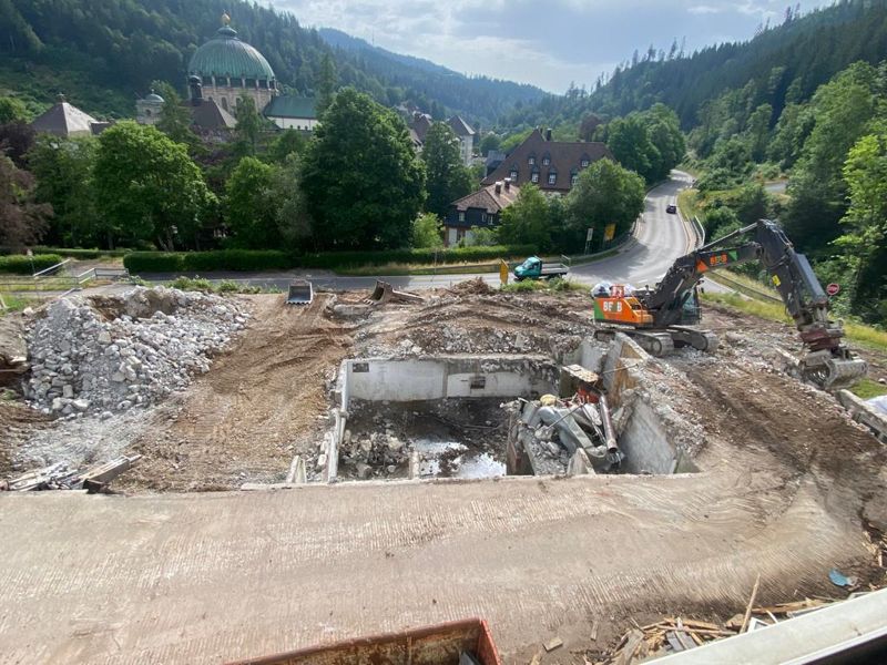 Spatenstich für den Neubau der Spor- und Mehrzweckhalle an der Fürstabt-Gerbert-Schule