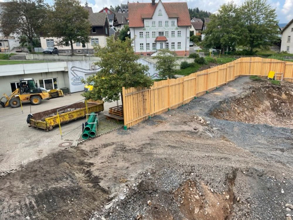 Spatenstich für den Neubau der Spor- und Mehrzweckhalle an der Fürstabt-Gerbert-Schule