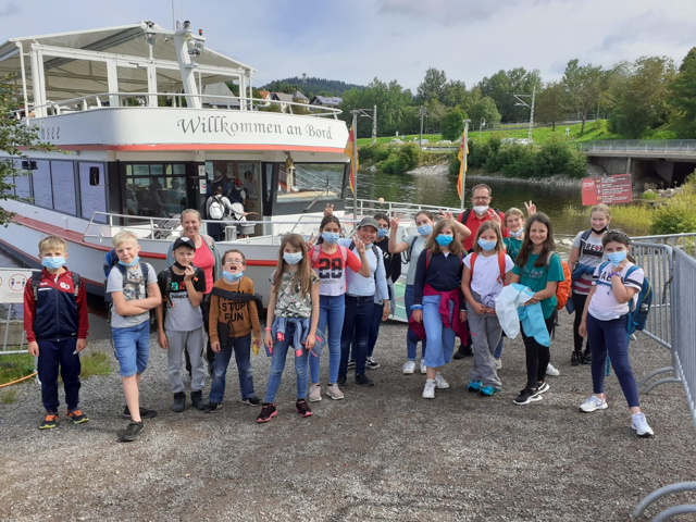 Abschlussausflug der 4b. 