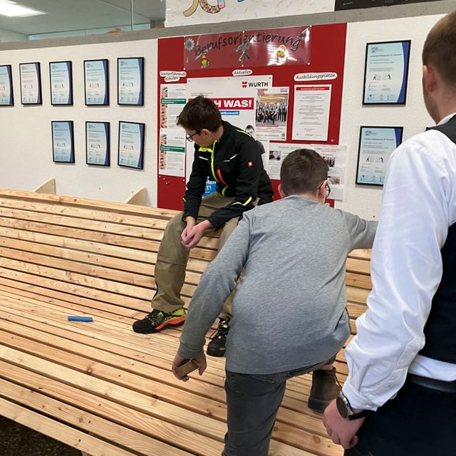 Projekt mit der Firma Holzbau Bruno Kaise