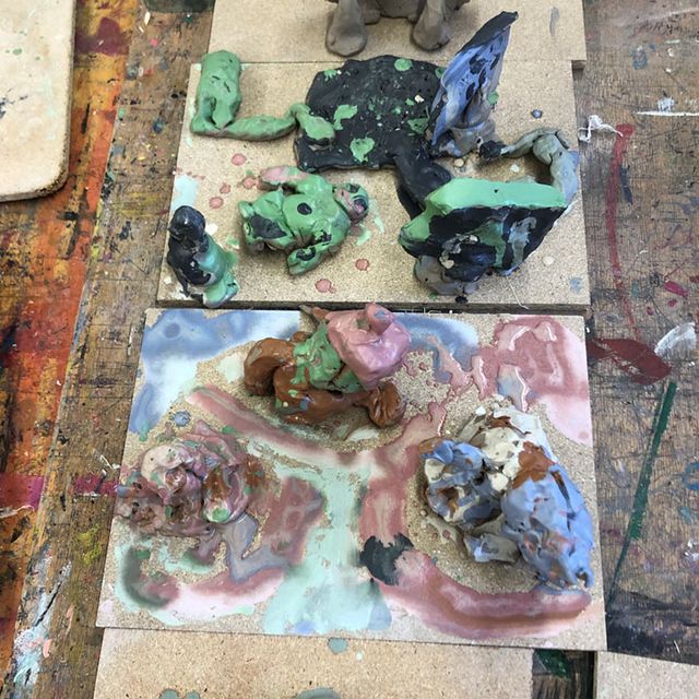 Besuch in der Kunstwerkstatt