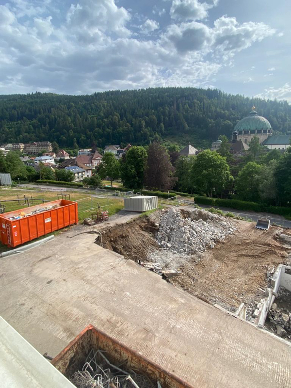 Spatenstich für den Neubau der Spor- und Mehrzweckhalle an der Fürstabt-Gerbert-Schule