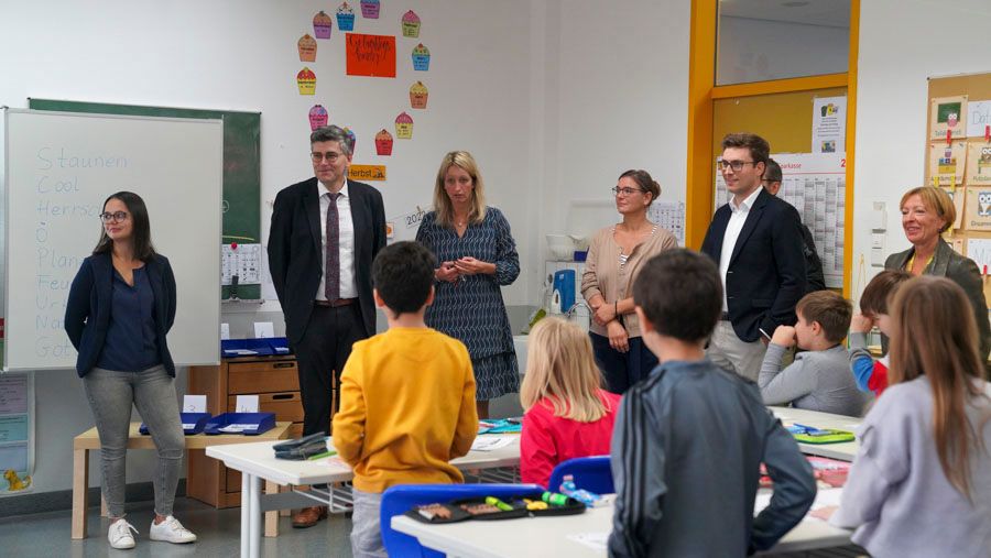 Besuch von Landrat Dr. Martin Kistler