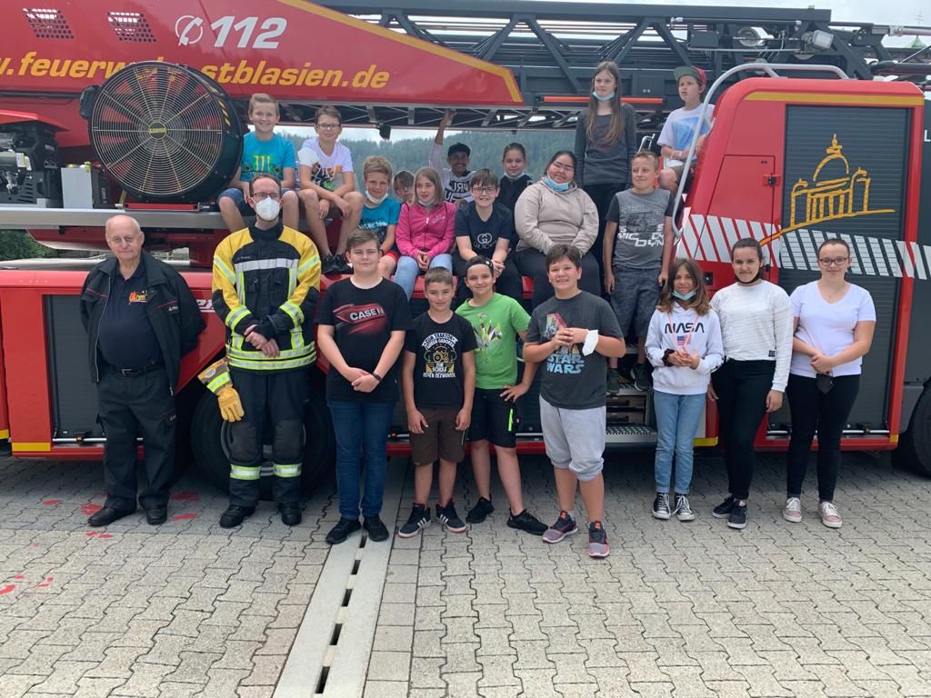 Ein Besuch bei der Feuerwehr St. Blasien