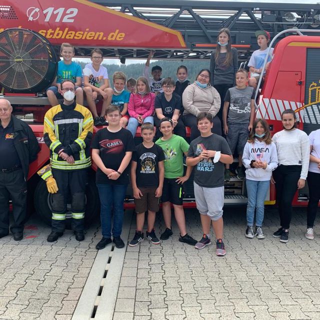 Ein Besuch bei der Feuerwehr St. Blasien
