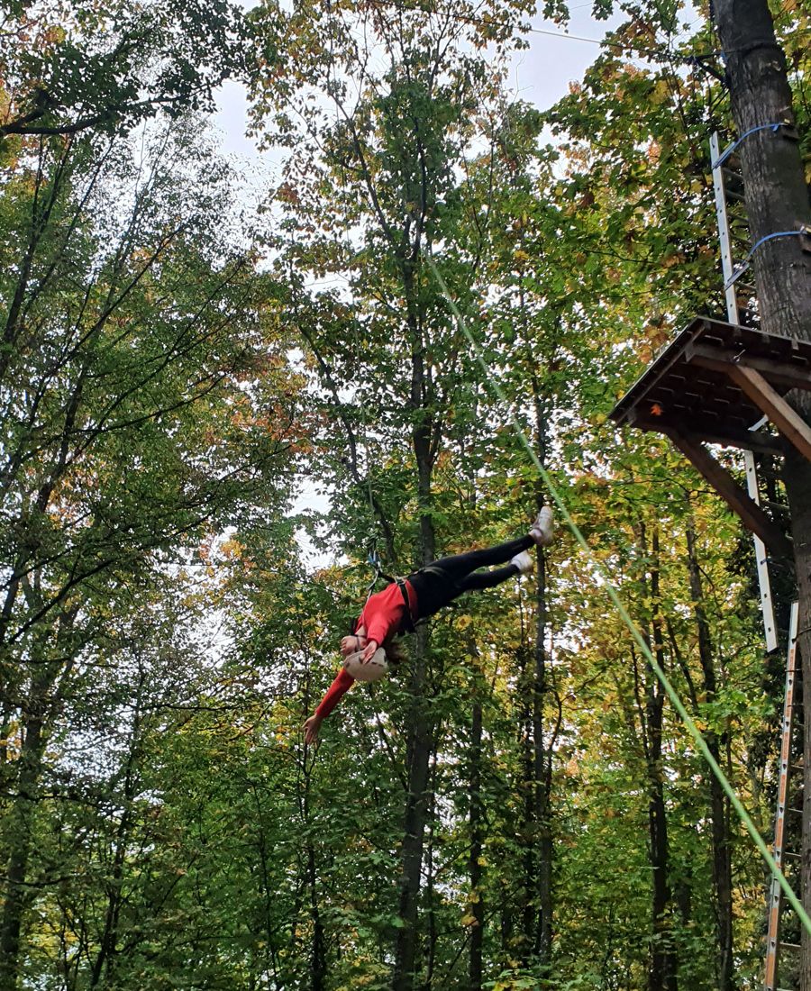  Ausflug der Klasse R7a in den Waldseilgarten