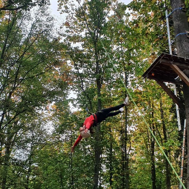  Ausflug der Klasse R7a in den Waldseilgarten